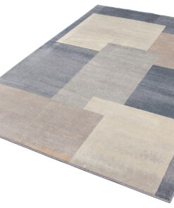 Alternative view of Tappeto Moderno Premium Stile Geometrico Alan 1 Grigio e Blu