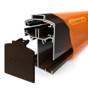 Alukap-SS Low Profile Gable Bar - Powder Coated Aluminium
