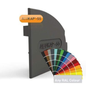 Alukap-SS Wall & Eaves Beam Endcap RH - Aluminum Roofing Component