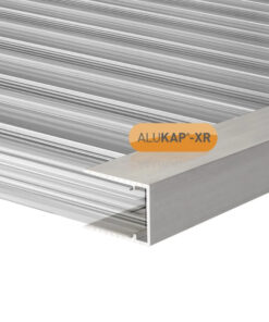 Alternative view of Alukap-XR 16mm Aluminium C Section - Polycarbonate Glazing Joint