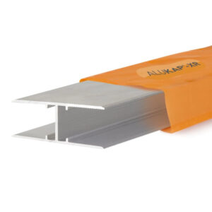 Alukap-XR 16mm Aluminium H Section Glazing Bar - Silver Finish
