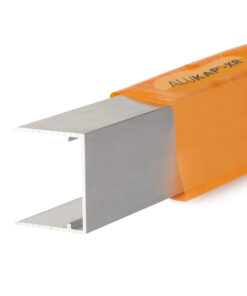 Alukap-XR 32mm Aluminium C Section 4m - Premium Glazing Bar
