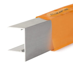 Alukap-XR 32mm Aluminium F Section 4m - Polycarbonate Joining
