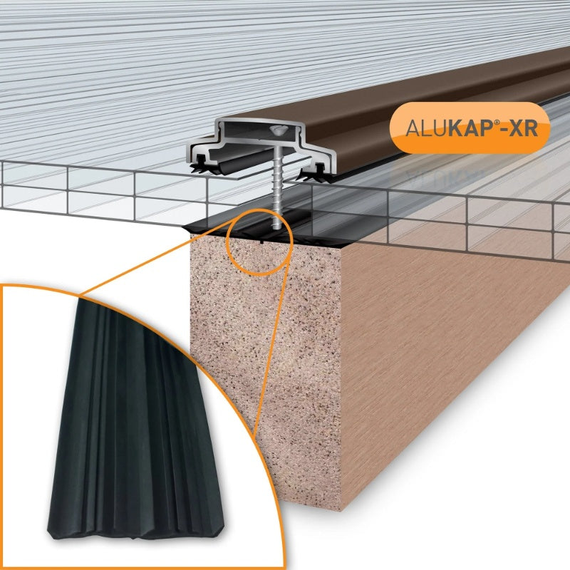 Alukap-XR 45mm Aluminium Glazing Bar - High Quality Powder Coated - Image 2