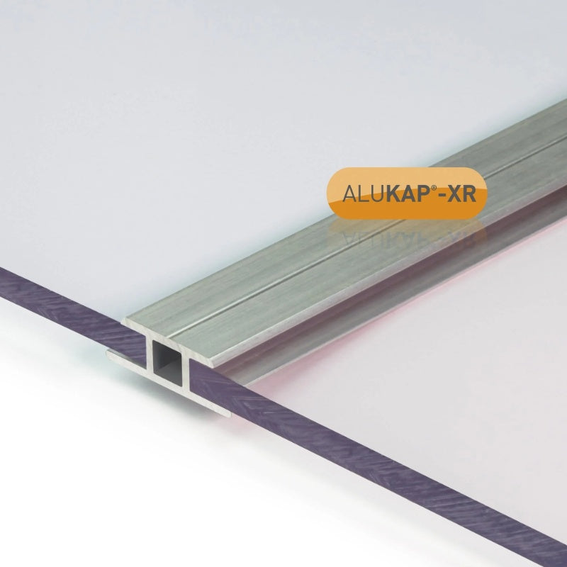 Alukap-XR 6mm Durable Aluminium H Section Mill Finish 4.8m - Image 2