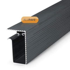 Alupave Fireproof Aluminium Flat Roof Side Gutter - Integral System