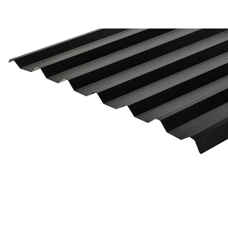 Cladco 34/1000 Box Profile PVC Plastisol Coated 0.7mm Metal Roof Sheet Black - All Sizes - Image 9