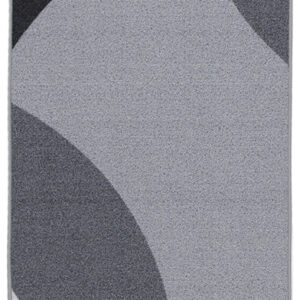 Tappeto per la Cucina Nero, Grigio - Antiscivolo