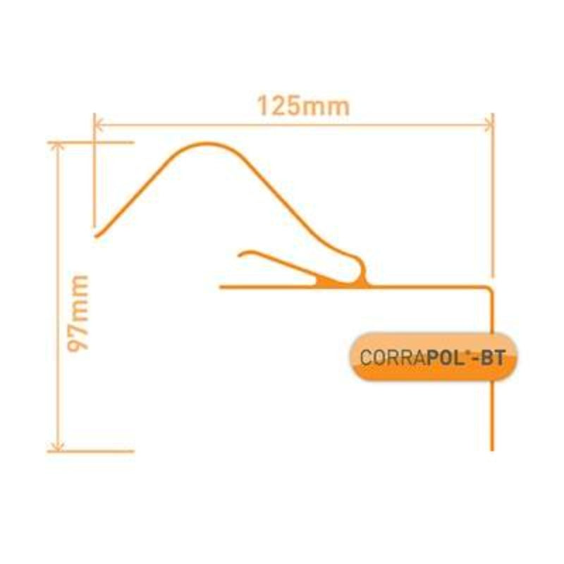 Corrapol-BT Rigid Rock n Lock Side Flashing Range - Image 9