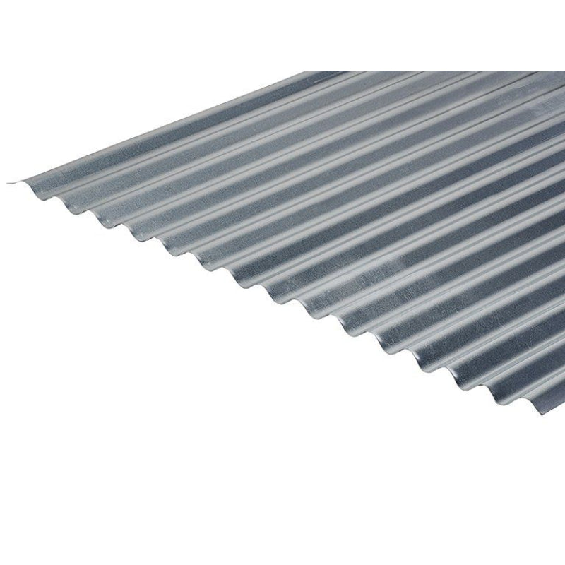Cladco Corrugated 13/3 Profile Plain Galvanised Finish 0.5mm Metal Roof Sheet - All Sizes - Image 5