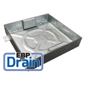 EBP Square to Round Block Pavior with Keys / 80mm Deep - Galvanised Manhole Cover - All Sizes