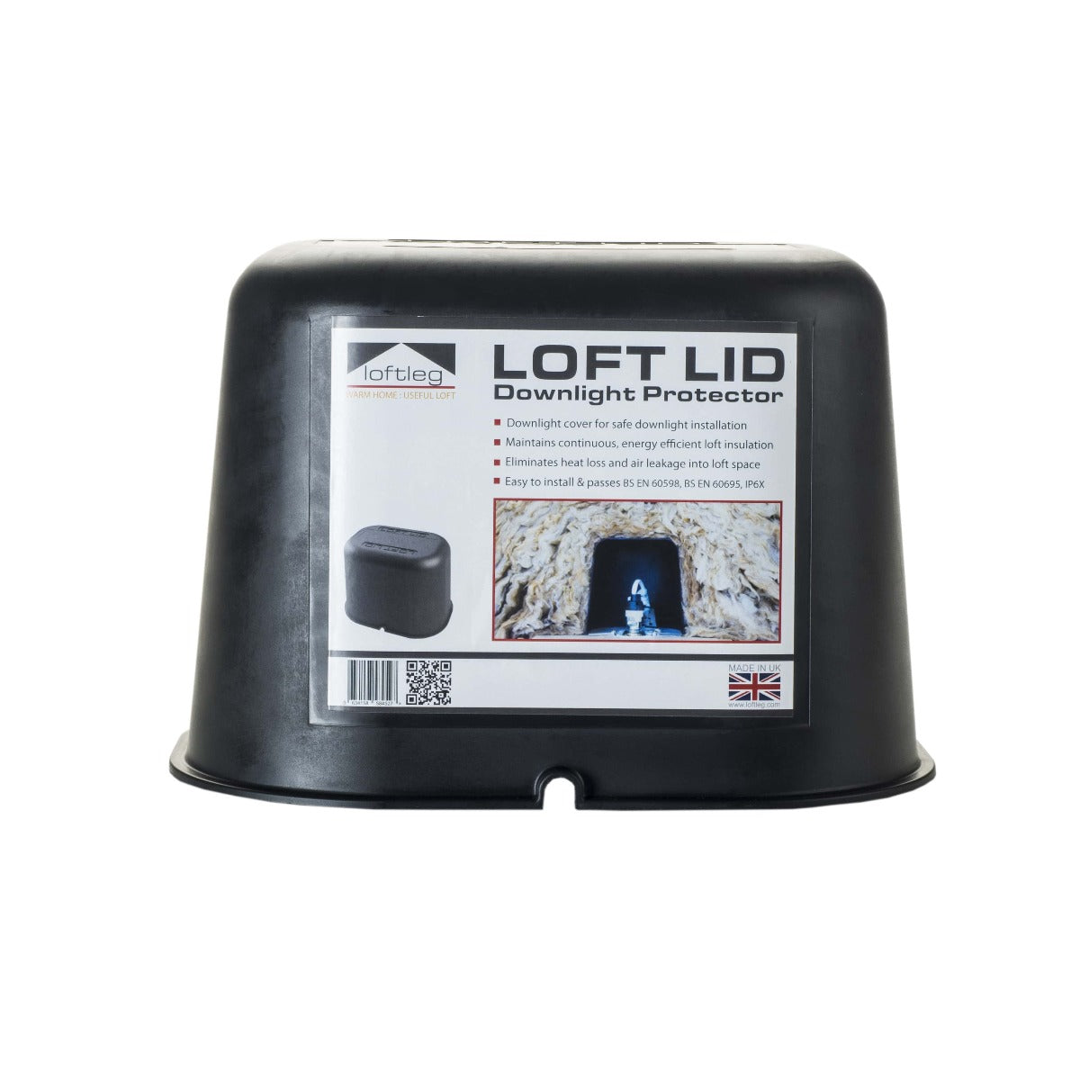 Forgefix Loft Lid Downlight Protector 220mm x 160mm x 150mm (Box of 30) - Image 2