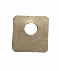 Galvanised Ball Valve Backing Plate