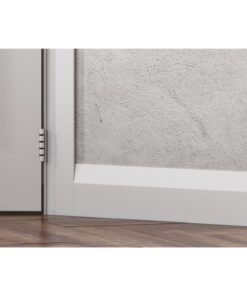 Alternative view of Deanta White Primed Skirting Board Half Splayed - 3600 x 145 x 16mm (Pack of 4)