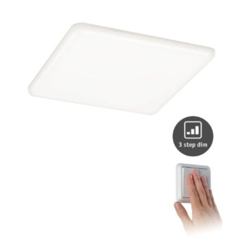 VariFit Veluna Square LED Recessed Panel IP44 Dimmable - Image 2