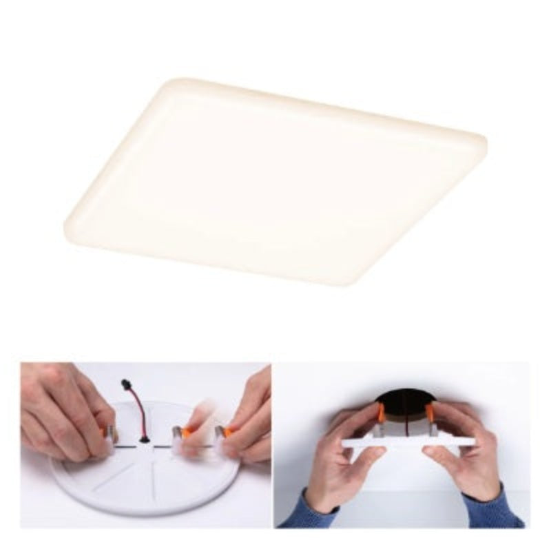 VariFit Veluna Square LED Recessed Panel IP44 Dimmable - Image 3