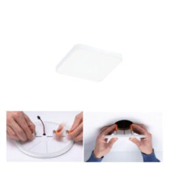 Alternative view of VariFit Veluna Edge Square LED Recessed Panel IP44 Dimmable