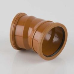 Brett Martin Underground 22.5 Degree Double Socket Bend x 100mm
