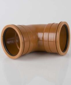 Brett Martin Underground 67.5 Degree Double Socket Bend x 100mm