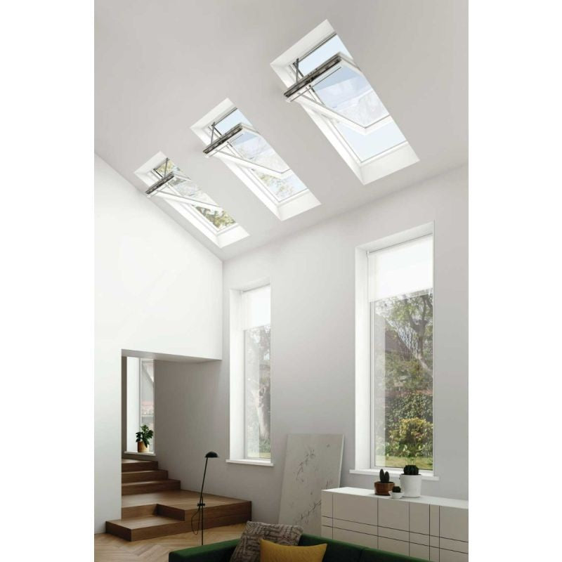 Keylite White PVC Centre Pivot Roof Window Hi-Therm Solar - All Sizes - Image 4