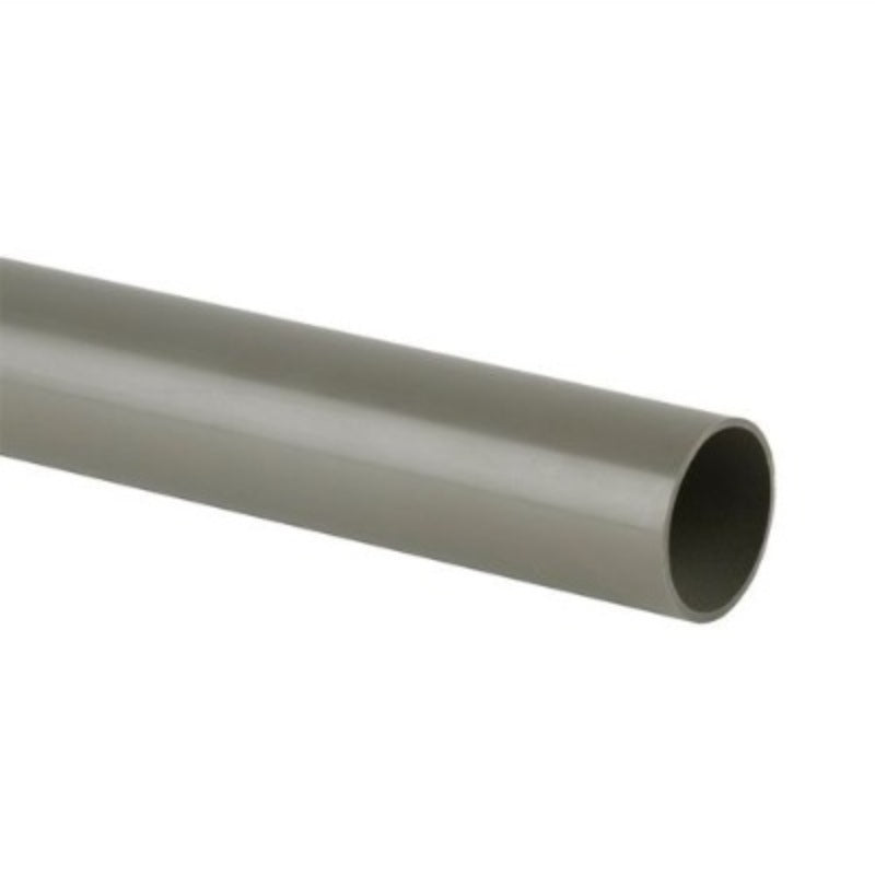 Brett Martin Solvent Soil P/E Pipe - 110mm x 4m