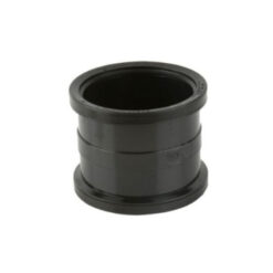 Brett Martin Solvent Soil Double Socket Pipe Connector x 110mm - Black