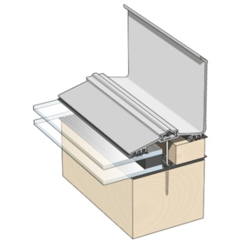 Capex 70 Wall Flashing Bar & gasket (3m) - All Colours - Image 4