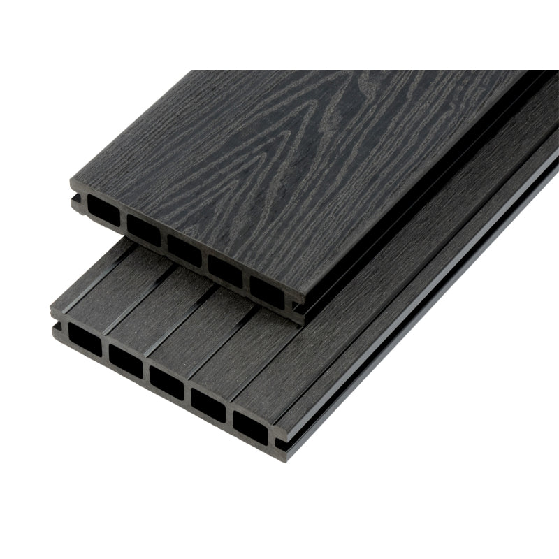 Cladco Composite Woodgrain Effect Decking Board (Hollow) 150mm x 25mm x 4m - All Colours - Image 6