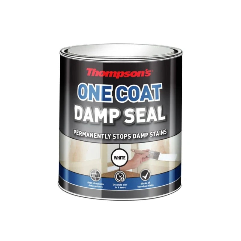 Ronseal One Coat Stain Block Damp Seal White - All Sizes - Image 3