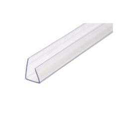 Alternative view of Polycarbonate C profile Clear - All Sizes