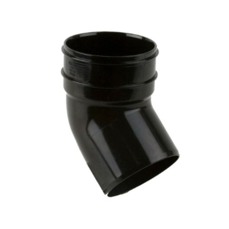 Brett Martin Solvent Soil 135 Degree Single Socket Bend x 110mm - Black