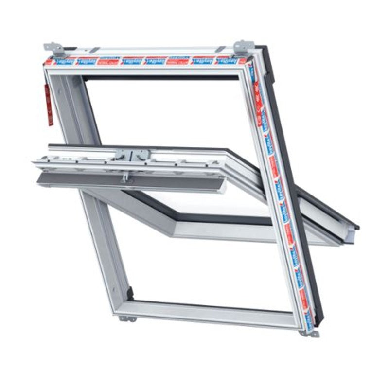 Keylite White Painted Centre Pivot Roof Window Hi-Therm Premium Electric - All Sizes - Image 4