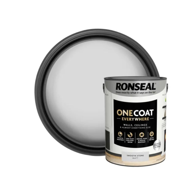Ronseal One Coat Everywhere Interior Paint 5 Litres - All Colours - Image 4