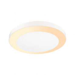 Alternative view of Outdoor 230V Circula Dusk Sensor Insect Friendly LED Ceiling Light - All Colours