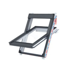 Alternative view of Keylite White Painted Centre Pivot Roof Window Hi-Therm - All Sizes