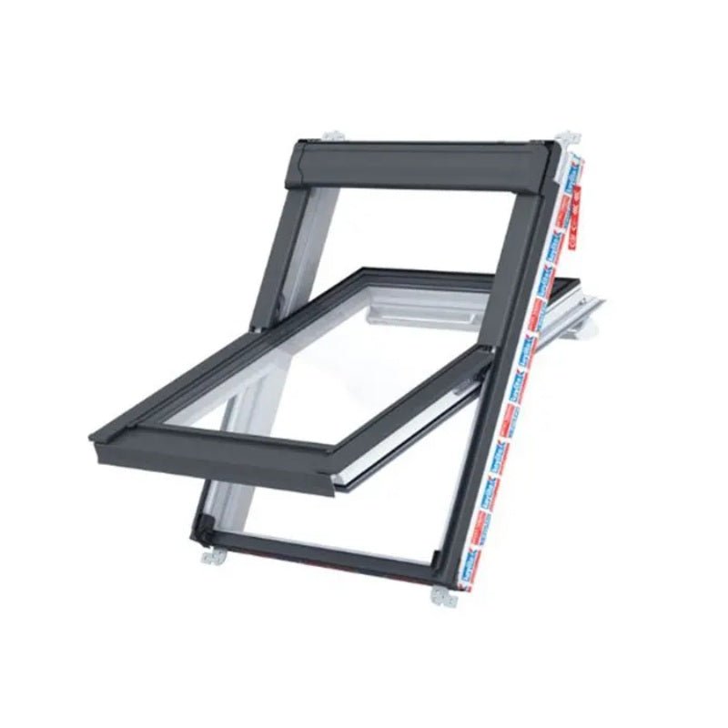 Keylite White Painted Centre Pivot Roof Window Hi-Therm Premium Electric - All Sizes - Image 2
