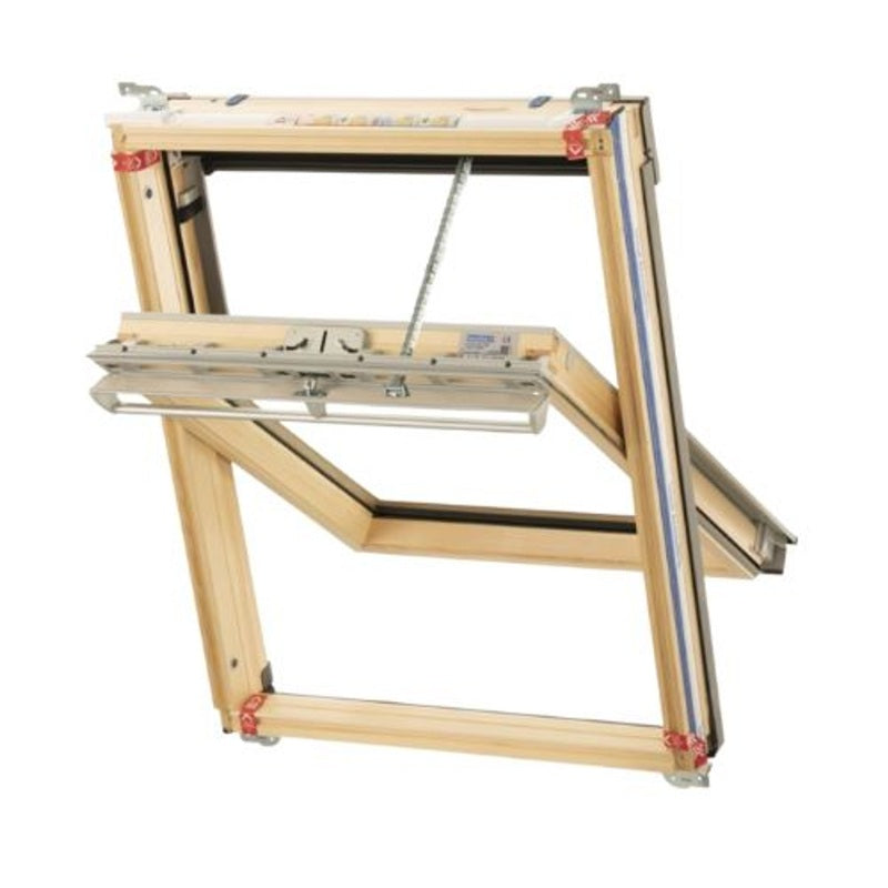 Keylite Pine Centre Pivot Roof Window Hi-Therm Premium Electric - All Sizes - Image 2
