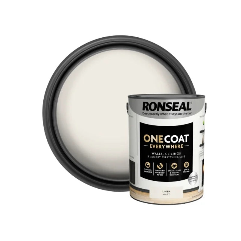 Ronseal One Coat Everywhere Interior Paint 5 Litres - All Colours - Image 8