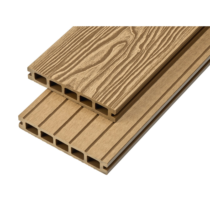 Cladco Composite Woodgrain Effect Decking Board (Hollow) 150mm x 25mm x 4m - All Colours - Image 12