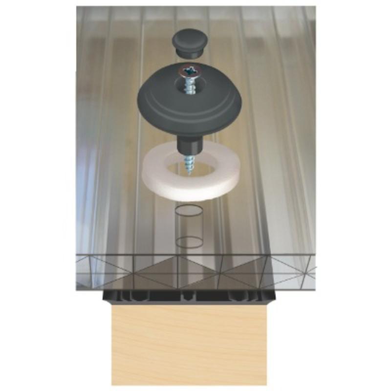 Polycarbonate Fixing Buttons (Pack of 10) - Full Range - Image 23