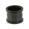 Brett Martin Soil 110mm Double Socket Pipe Connector - Black