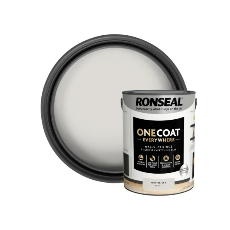 Ronseal One Coat Everywhere Interior Paint 5 Litres - All Colours - Image 7