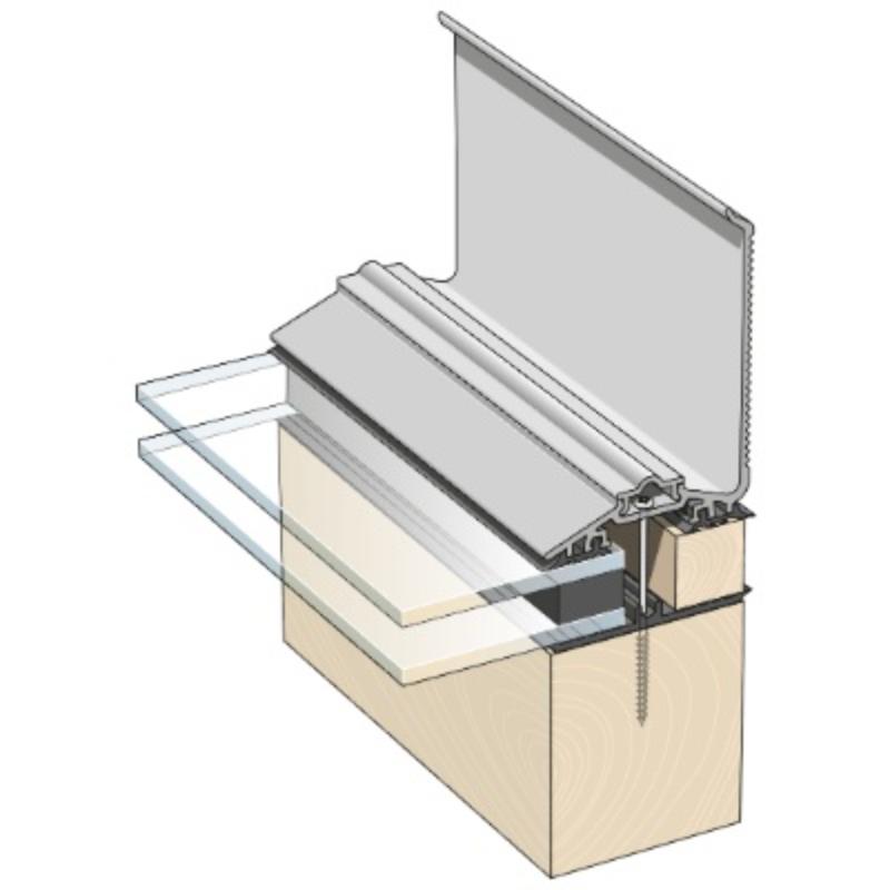 Capex 50 Wall Flashing Bar & gasket (3m) - All Colours - Image 3