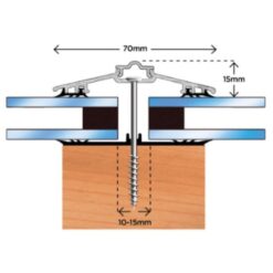 Alternative view of Capex 70 Glazing Bar & gasket - Full Range