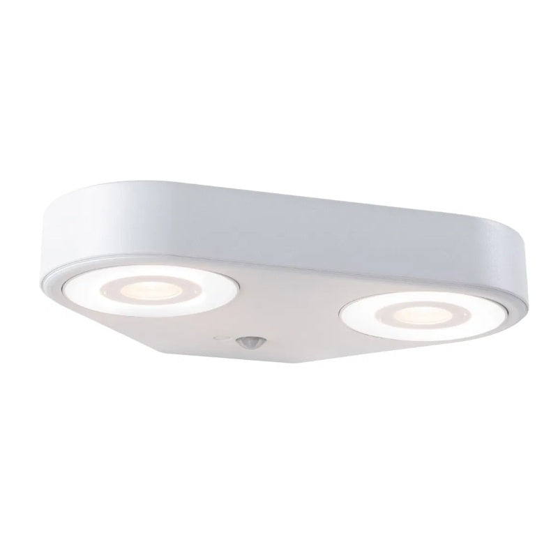Outdoor 230V Silma Motion Detector LED Exterior Wall Light - All Colours - Image 2
