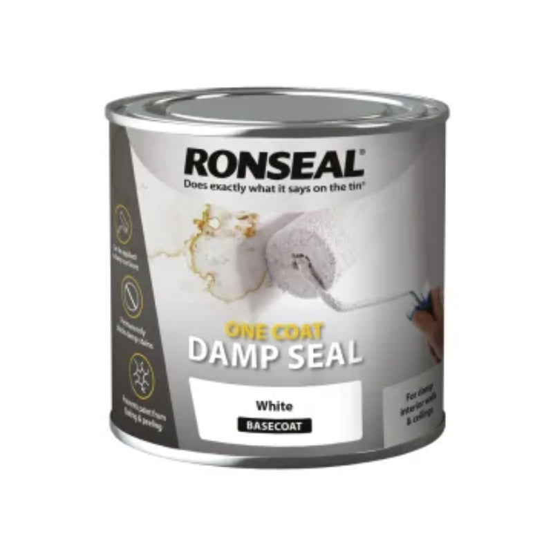 Ronseal One Coat Damp Seal White - All Sizes - Image 2