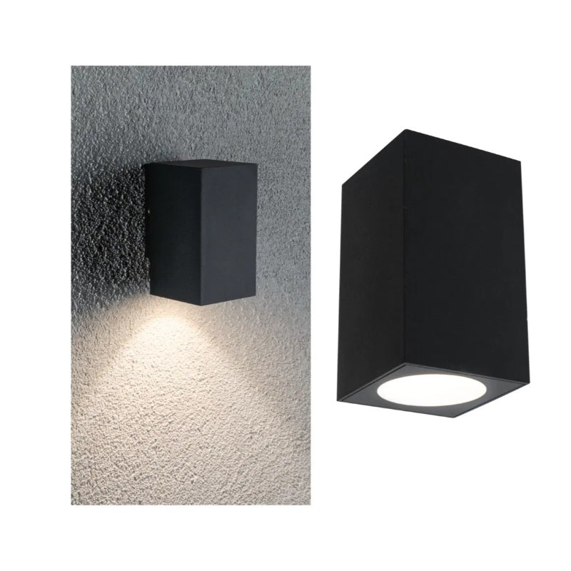 Outdoor 230V Flame LED Exterior Wall Light Anthracite - All Sizes - Image 4
