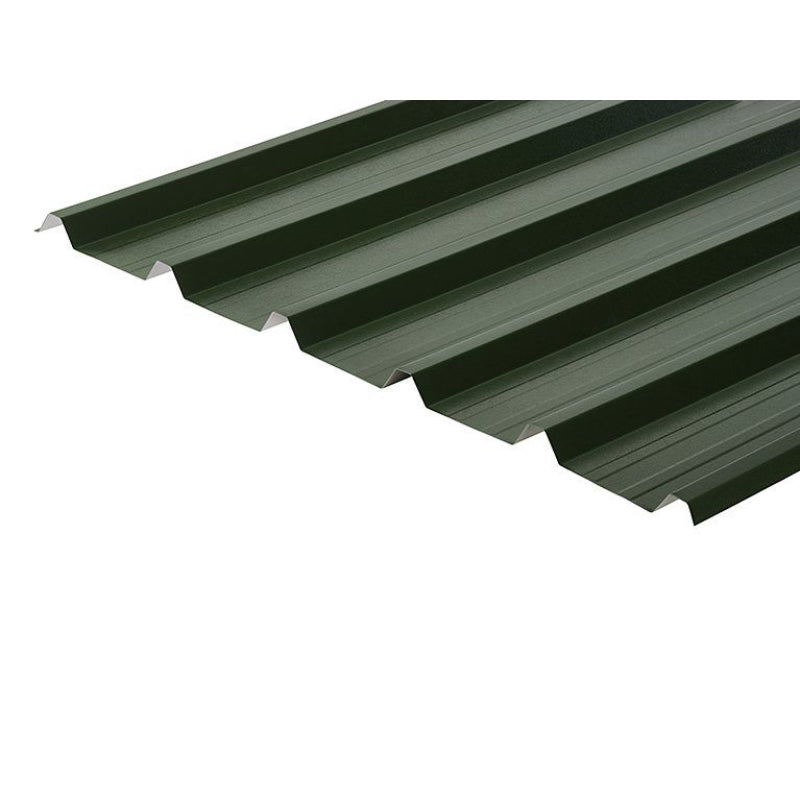 Cladco 32/1000 Box Profile PVC Plastisol Coated 0.7mm Metal Roof Sheet Juniper Green - All Sizes - Image 33