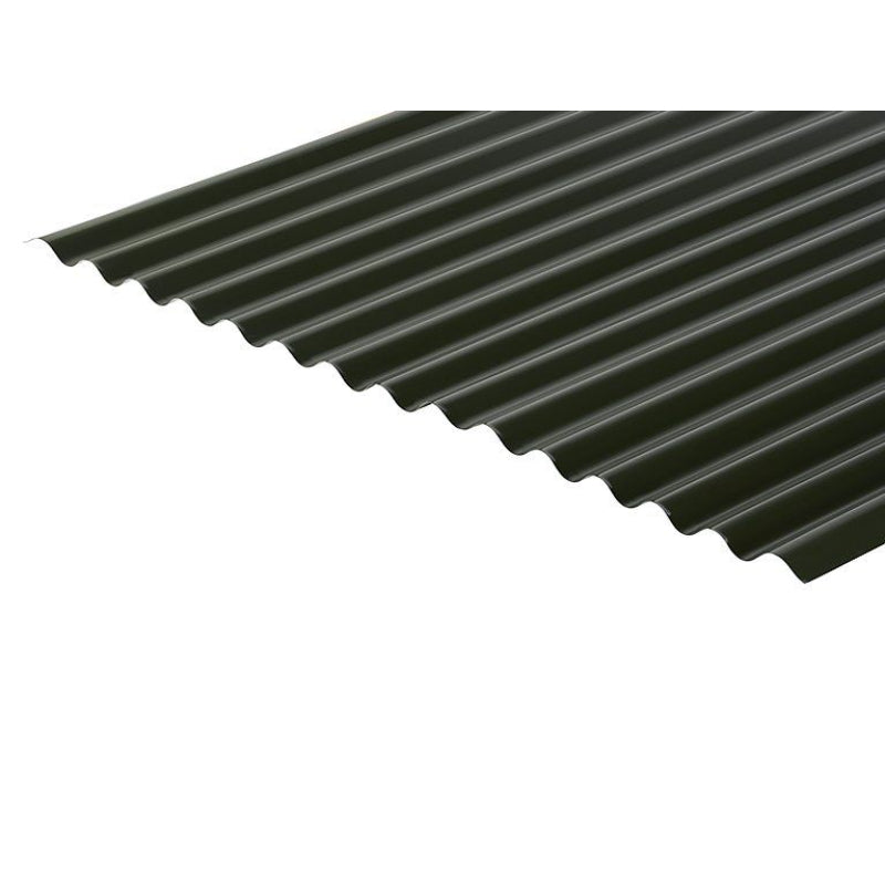 Cladco Corrugated 13/3 Profile Polyester Paint Coated 0.5mm Metal Roof Sheet Juniper Green - All Sizes - Image 19