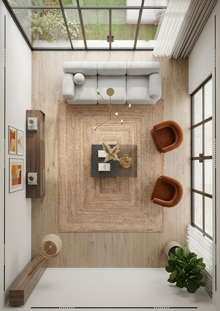 Tappeto Juta Frame - Tessuto a mano in Iuta naturale - Image 10
